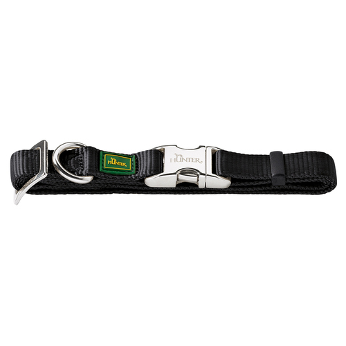 Hunter Halsband Vario-Basic ALU-Strong schwarz