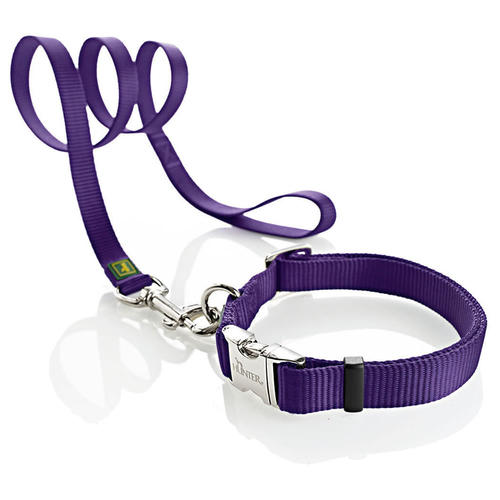 weitere Abbildung Hunter Halsband Vario-Basic ALU-Strong violett