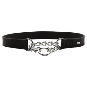 Abbildung Hunter Halsband mit Kette Aalborg schwarz