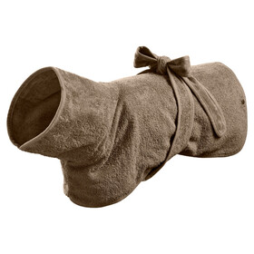 Abbildung Hunter Hunde-Bademantel Riga taupe