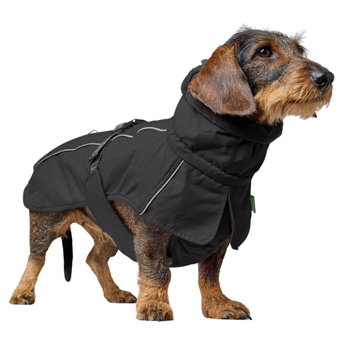 weitere Abbildung Hunter Hundemantel Nordby Dachshund schwarz