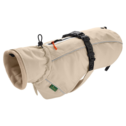 Hunter Hundemantel Nordby creme fr Mops - Wasserabweisend, Fleece,  Reflekt. | eBay