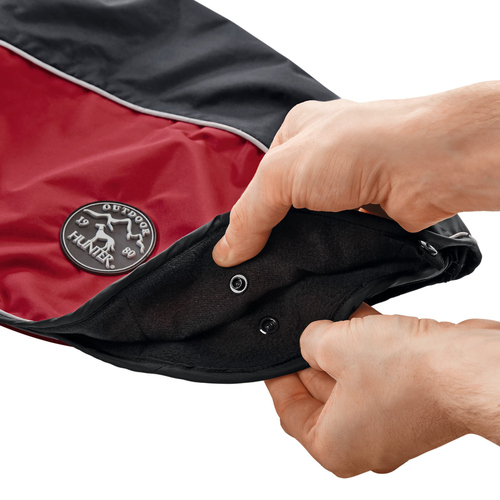 weitere Abbildung Hunter Hundemantel Uppsala Allrounder anthrazit/rot