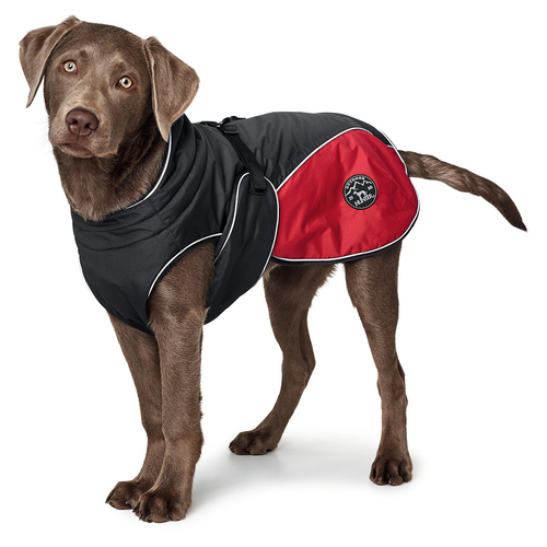 weitere Abbildung Hunter Hundemantel Uppsala Cozy anthrazit/rot