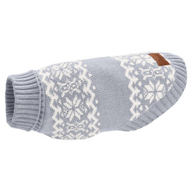 Abbildung Hunter Hundepullover Birka graublau