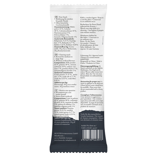 weitere Abbildung Hunter Hundesnack Calcium Milk Bone