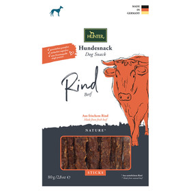 Abbildung Hunter Hundesnack Nature Kaustick Rind 80 g