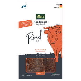 Abbildung Hunter Hundesnack Nature Maxis Rind - 5 Stück