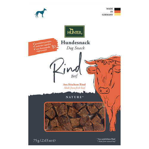 Hunter Hundesnack Nature Rind 75 g