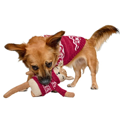 weitere Abbildung Hunter Hundespielzeug Birka Reh rot