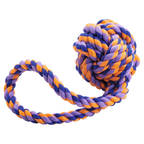 Hunter Hundespielzeug Jena Ball mit Handschlaufe, Größe: M