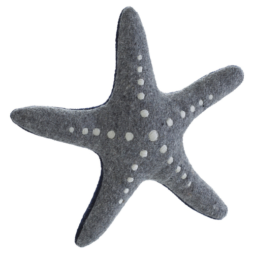 Hunter Hundespielzeug Plüsch Skagen Seestern grau/blau
