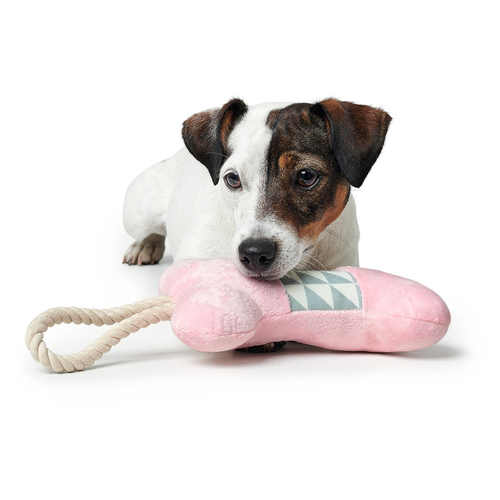 weitere Abbildung Hunter Hundespielzeug Salima Knochen rosa