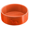 Hunter Keramik-Napf Osby Glazed orange für Hunde Abbildung 1