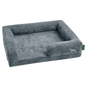 Abbildung Hunter Orthopdisches Hundesofa Melun graublau