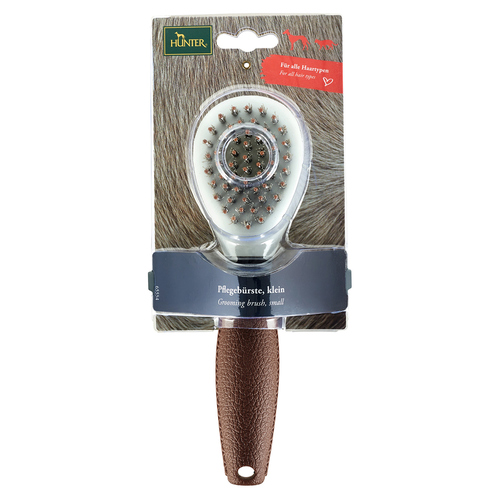 weitere Abbildung Hunter Pflegebrste Spa braun/grau fr Katzen