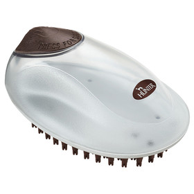 Abbildung Hunter Pflegestriegel Spa mit integrierter Shampoofunktion braun/grau fr Katzen