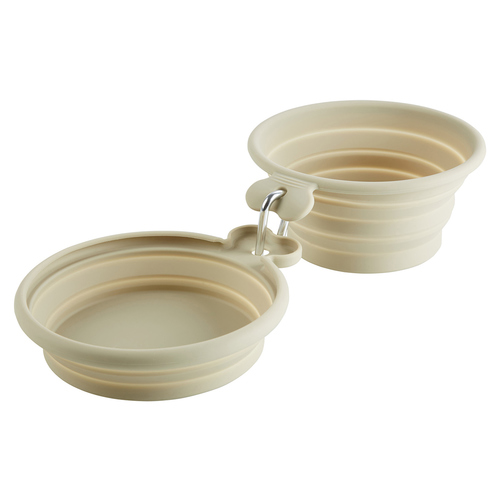 weitere Abbildung Hunter Silikon Reisenapf List beige