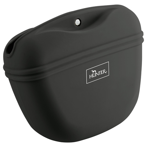 Hunter Silikon Snackbeutel Lugo anthrazit, Maße 14 x 15 x 7 cm