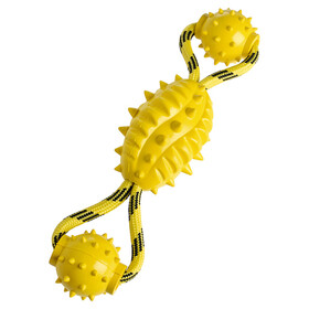 Abbildung Hunter Smart Hundespielzeug Spike Ball mit Kordel