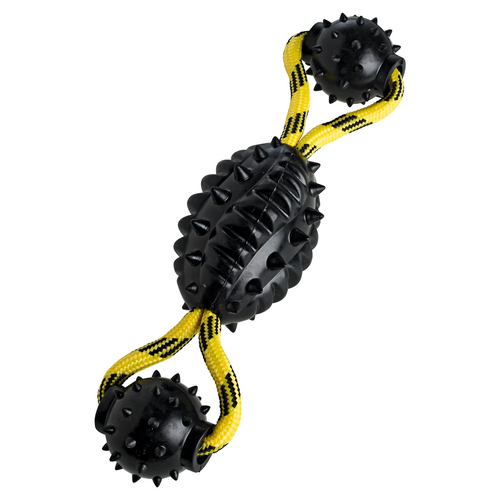 weitere Abbildung Hunter Smart Hundespielzeug Spike Ball mit Kordel