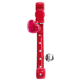 Abbildung Hunter Smart Katzenhalsband Glossy Dots rot