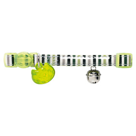 Abbildung Hunter Smart Katzenhalsband Glossy Stripes grn