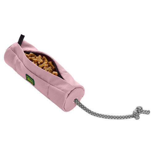 weitere Abbildung Hunter Trainer Snack Dummy mit Seil altrosa
