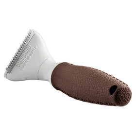 Abbildung Hunter Trimmstriegel Spa Spezialklinge braun/grau fr Katzen