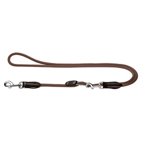 Abbildung Hunter Vario-Leine Freestyle dunkelbraun