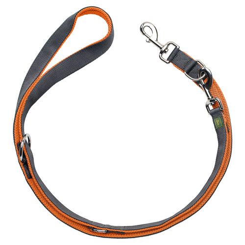 weitere Abbildung Hunter Verstellbare Fhrleine Maldon orange/grau