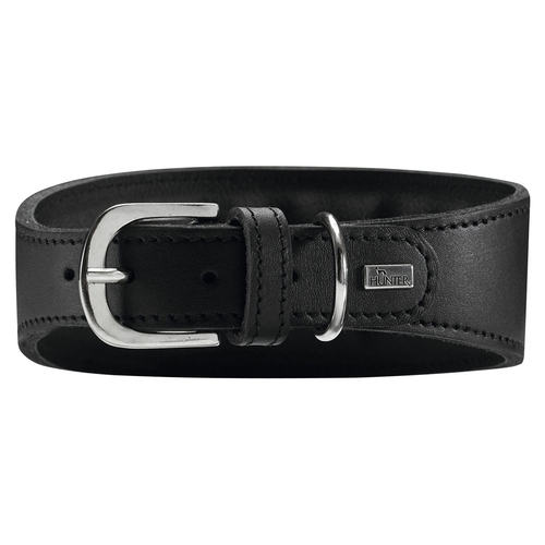 weitere Abbildung Hunter Windhundhalsband Super Soft schwarz/schwarz