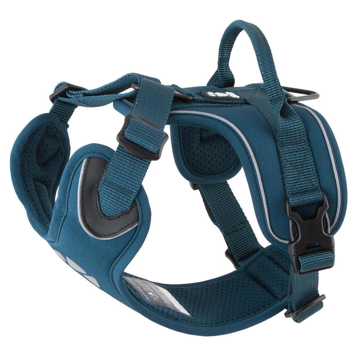 Hurtta active geschirr petrol, hundegeschirr, verstellbar, nylon ... Petrol frabe