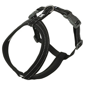 Abbildung Hurtta ECO Casual Y-Geschirr raven (schwarz)