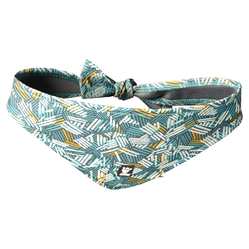 weitere Abbildung Hurtta Hundehalstuch Zhero Safety Bandana ECO peacock (petrol)