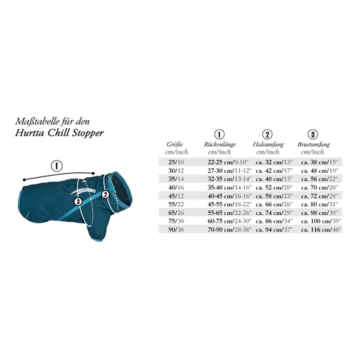 weitere Abbildung Hurtta Hundemantel Chill Stopper braun