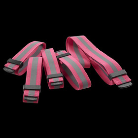 Abbildung Hurtta Lifeguard Reflektor Set neonpink