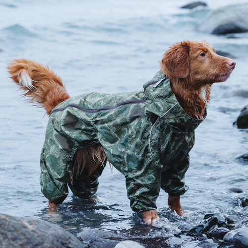 weitere Abbildung Hurtta Regen-Overall Downpour Suit grn camouflage