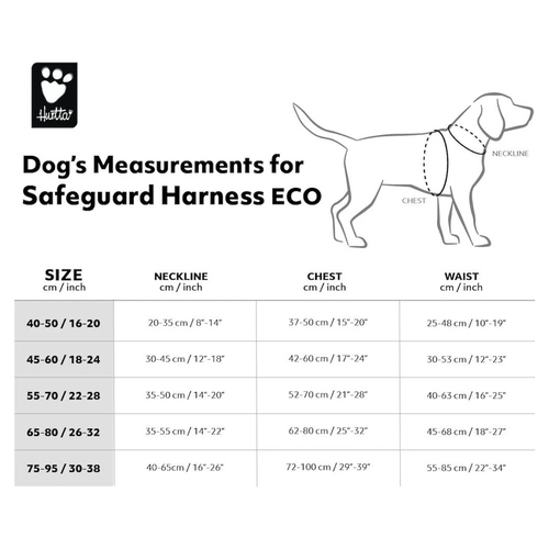 weitere Abbildung Hurtta Safeguard Geschirr ECO blackberry (grau)