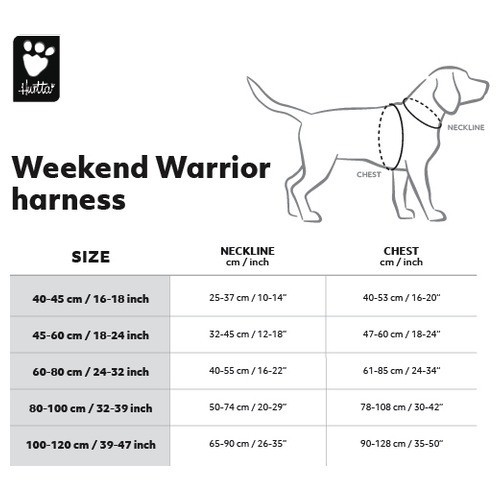 weitere Abbildung Hurtta Weekend Warrior Geschirr ECO rosenrot