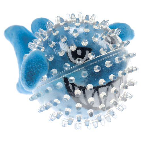 IMAC Hundespielzeug Gummiball mit Stofftier Hai