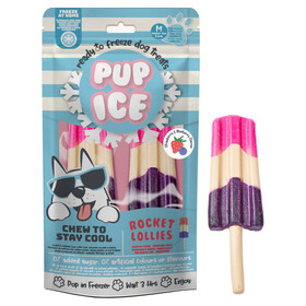 Abbildung Imaginelles Pup Ice Rocket Lollies Strawberry & Blueberry