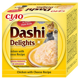 Abbildung Inaba Dashi Delights Chicken & Cheese 70 g - 6 Stck