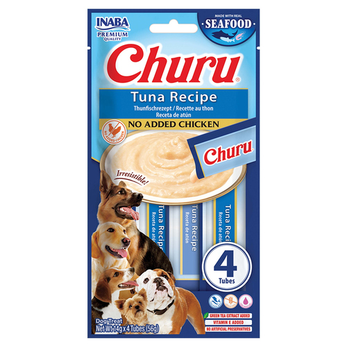 Inaba Dog Churu Hundesnack Thunfisch 4 x 14 g