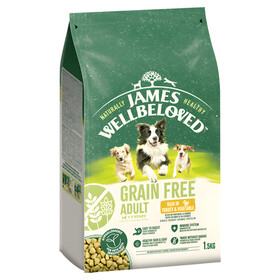 Abbildung JAMES WELLBELOVED Adult Getreidefrei Truthahn + Gemse 1,5 kg