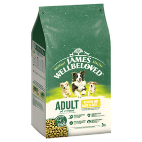 Abbildung JAMES WELLBELOVED Adult Lamm + Reis 2 kg