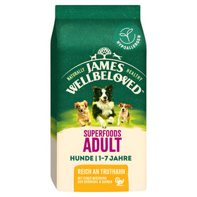 Abbildung JAMES WELLBELOVED Superfoods Truthahn mit einer Mischung aus Grnkohl & Quinoa 10 kg