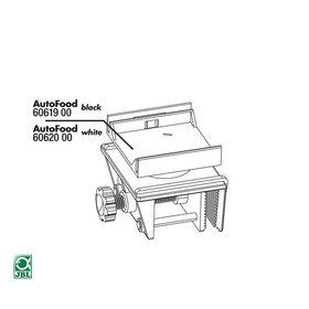 JBL AutoFood White Halterung komplett (1 Set)