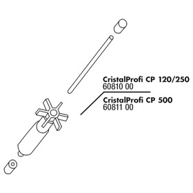Abbildung JBL Ersatzteil CP 120/250 Rotor-Set