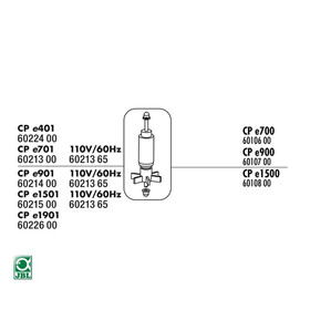 Abbildung JBL Ersatzteil CP e901 Rotor-Set greenline